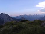 Magnifique bivouac en terrasse