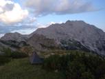 Magnifique bivouac en terrasse