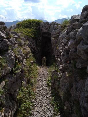Tranchées sur le Kleiner Pal