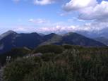 Vue sur les alpes juliennes