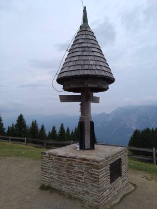 Point de frontière entre Frioul (Italie), Carinthie (Autriche) et Slovénie