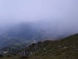 Sur la longue crête qui borde le sud du massif du Triglav