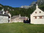Piedemonte, hameau typique des Alpes italiennes