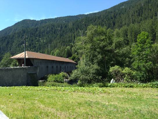 Pont couvert à Andeer