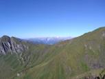 Vue sur les alpes de l'Ötztal et de Stubai