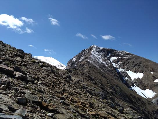 Montée vers le Kleiner Kaserer