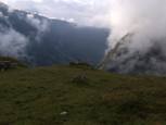 Cabane Walter Brenninger vu d'en haut
