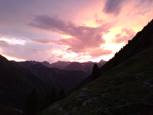 Lever de soleil au bivouac