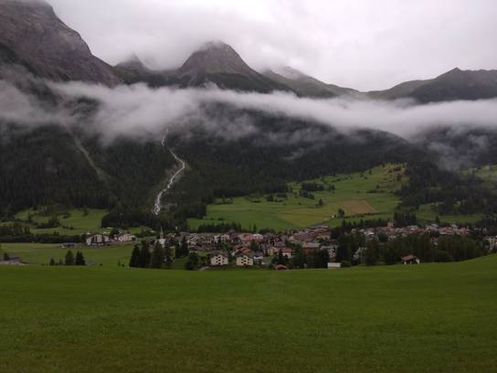 Bergün, après la pluie