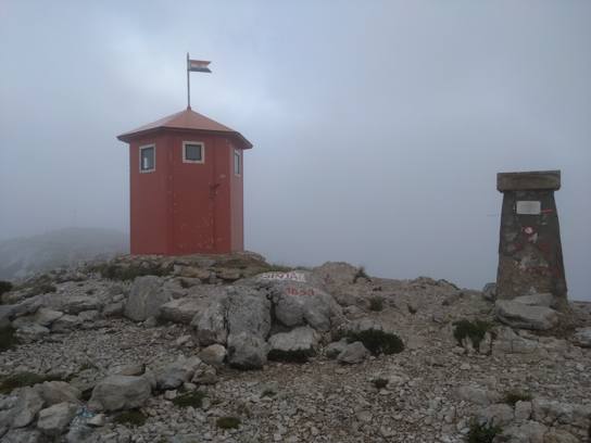 Le vrh Dinara, sommet de la croatie