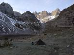 Magnifique bivouac mais très froid