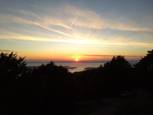Coucher de soleil sur l'Adriatique
