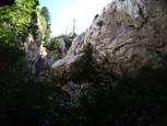 Massif de Crnopac : depuis le fond du gouffre de Zdenkova