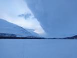 Traversée de Teusajaure (jaure = lac en sami suédois)